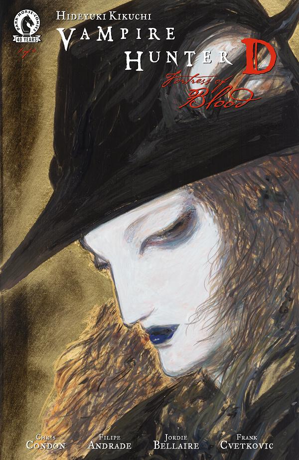 Vampire Hunter D: Fortress Of Blood #1 variant cover by Yoshitaka Amano