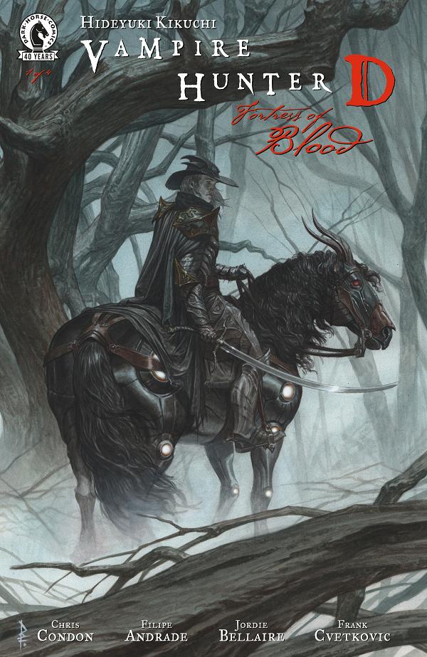 Vampire Hunter D: Fortress Of Blood #1 variant cover by Riccardo Federici