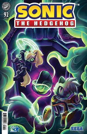 Sonic The Hedgehog #92 Variant B (Forrest) cover