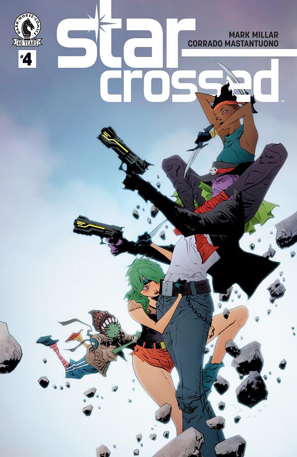 Star-Crossed #4 variant cover by Jae Lee