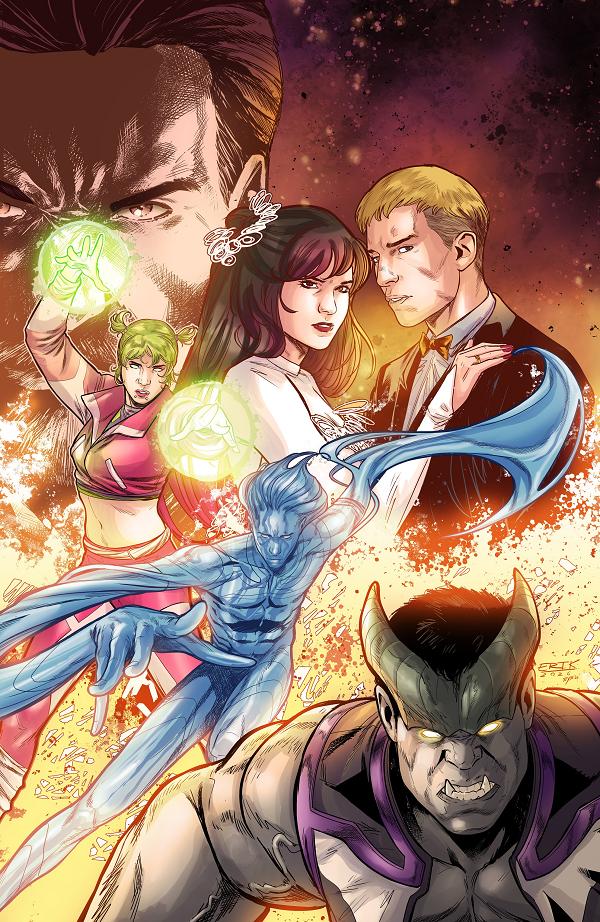 Valiant Beyond: All-New Harbinger Finale--The Wedding #10 variant cover by Erik Tamayo