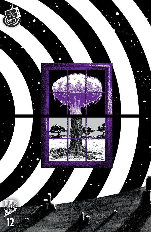 The Twilight Zone #12 variant cover by J. Gonzo