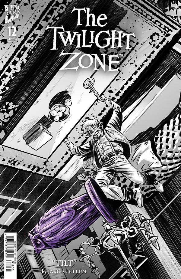 The Twilight Zone #12 variant cover by Vincenzo Federici