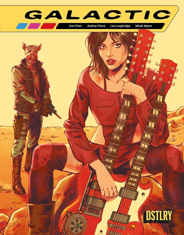 Galactic #3 variant cover by Fernando Blanco