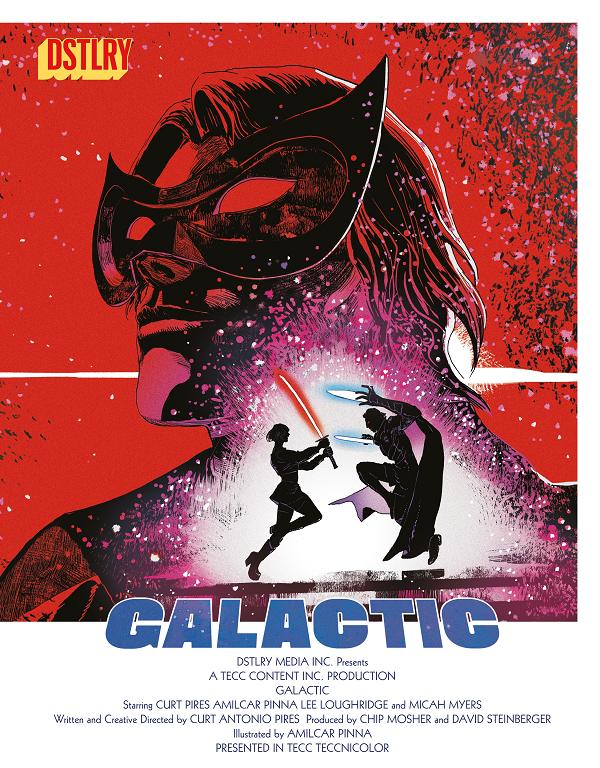 Galactic #3 variant cover by Amilcar Pinna