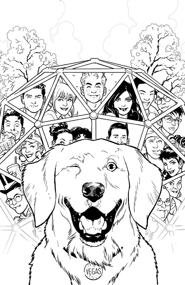 Archie #3 variant cover by Stuart Immonen