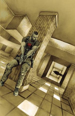 Valiant Beyond: Bloodshot --Toy Soldiers Finale #8 Finale Variant C (Sanz Full Art) cover