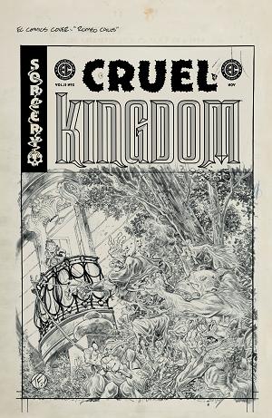 Ec Cruel Kingdom 2 #3 Cover D Tom Fowler B&W Artists Edition 1:20 Var [1:20] cover