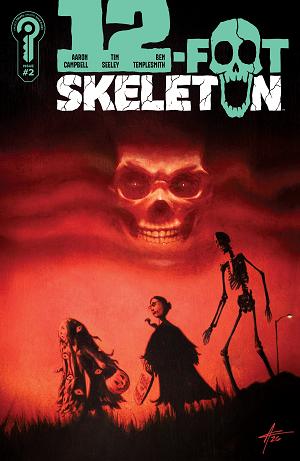 12-Foot Skeleton #2 Cover B Aaron Campbell cover