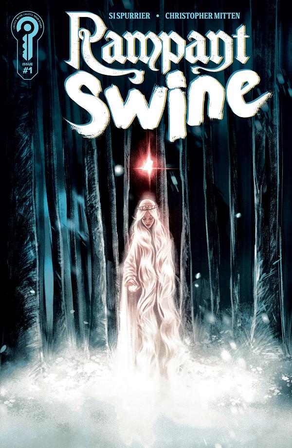 Rampant Swine #1 variant cover by Joelle Jones
