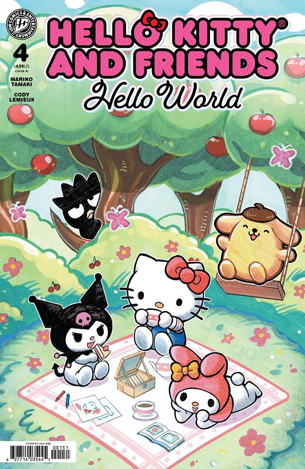 Hello Kitty And Friends: Hello World! #4 variant cover by SAOWEE