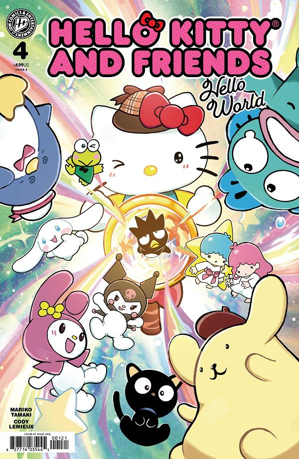 Hello Kitty And Friends: Hello World! #4 variant cover by Miles Arq