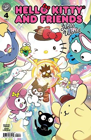 Hello Kitty And Friends: Hello World! #4 Variant B (Arq) cover