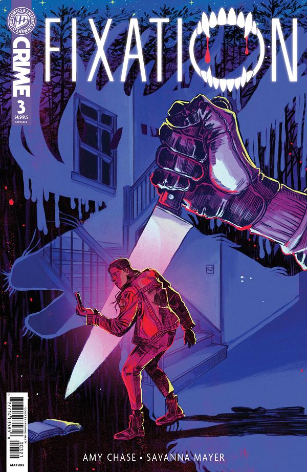 Fixation #3 variant cover by Savanna Mayer