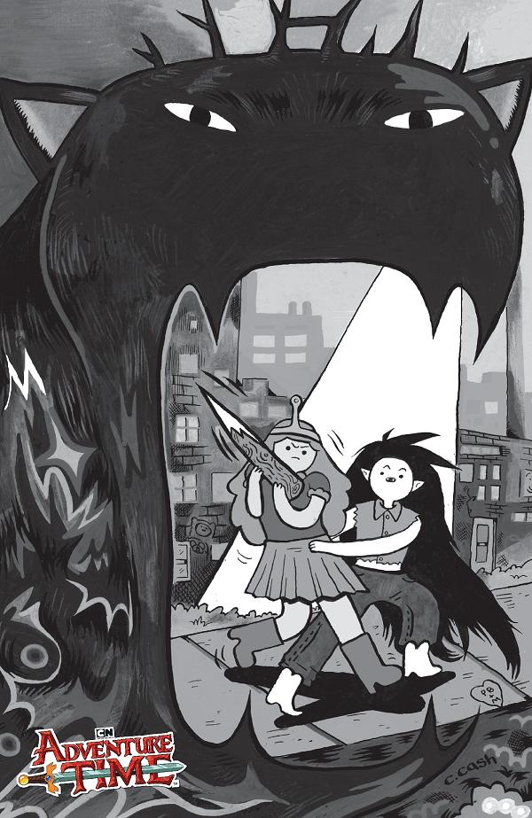 Adventure Time Bonnie The Vampire Hunter (One-Shot) #1 variant cover by Caroline Cash