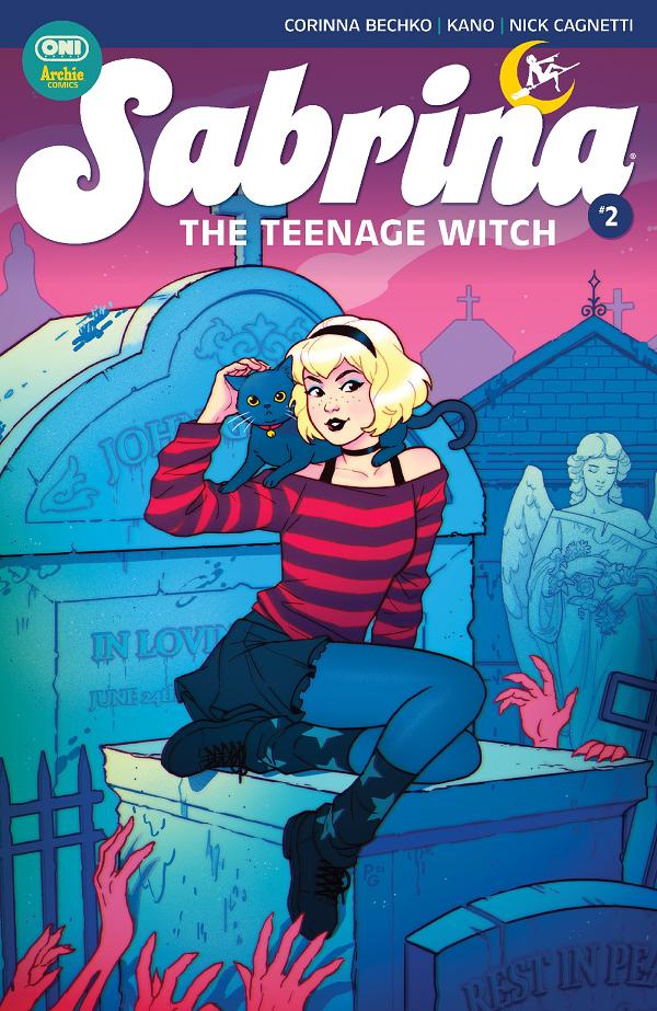 Sabrina The Teenage Witch #2 variant cover by Paulina Ganucheau