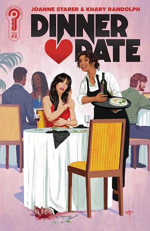 Dinner Date #2 Cover B David Talaski cover