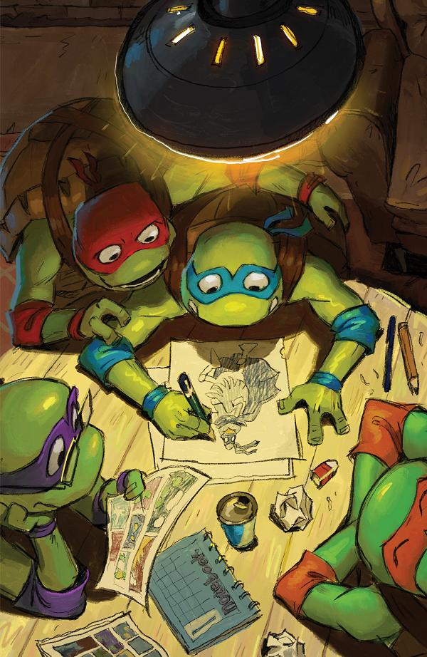 Tales Of The Teenage Mutant Ninja Turtles: Coastal Chaos #3 variant cover by Chalky Wong