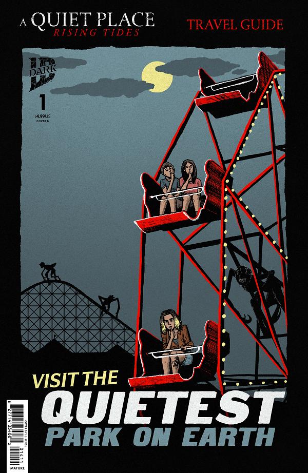 A Quiet Place: Rising Tides #1 variant cover by J.J. Lendl