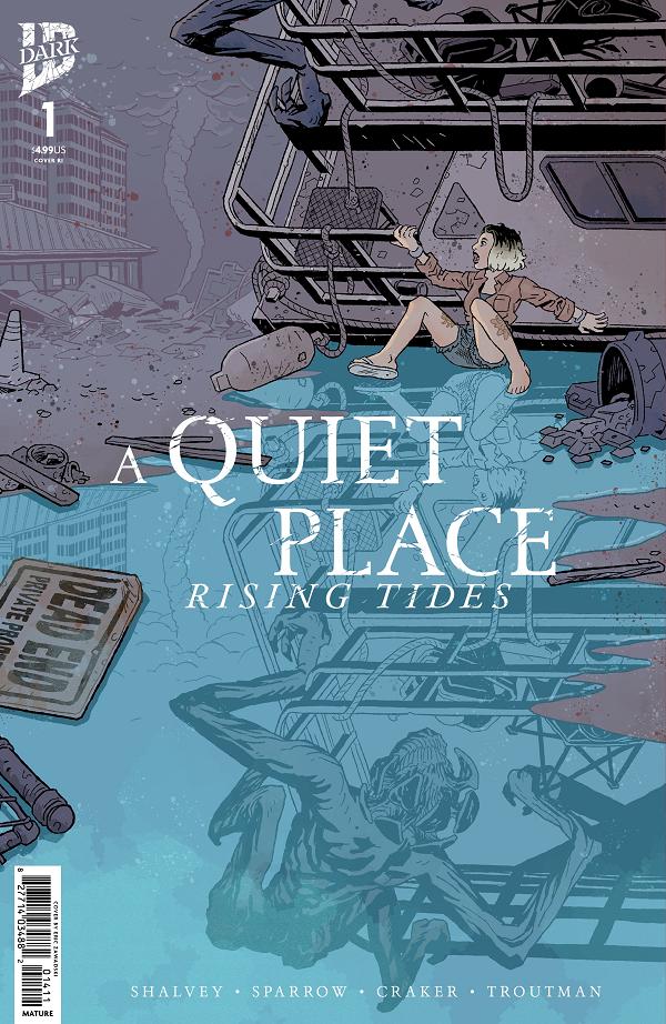 A Quiet Place: Rising Tides #1 variant cover by Eric Zawadzki
