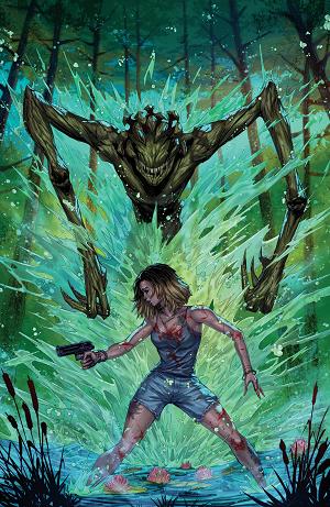 A Quiet Place: Rising Tides #1 Variant RI (25) (Kirkham Full Art) [1:25] cover