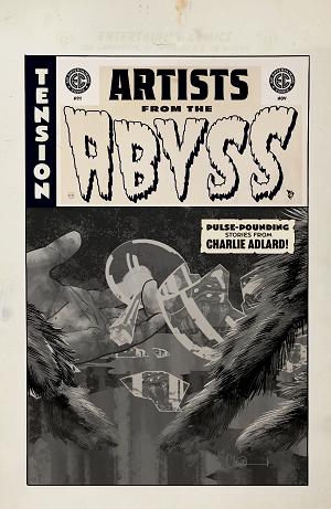 Ec Artists From The Abyss Charlie Adlard (One-Shot) #1 (One-Shot) Cover B Charlie Adlard B&W Artist Edition 1:20 Var [1:20] cover