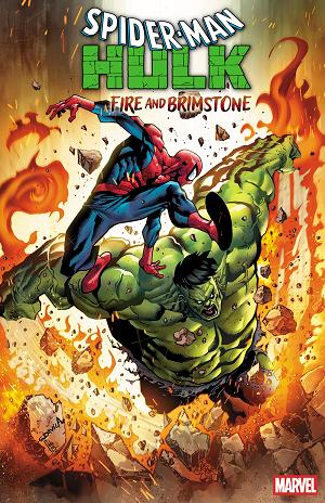 Spider-Man/Hulk: Fire And Brimstone #4 SERGIO DAVILA 1:25 VARIANT [1:25] cover