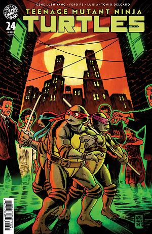 Teenage Mutant Ninja Turtles #24 Variant D (Francavilla) cover