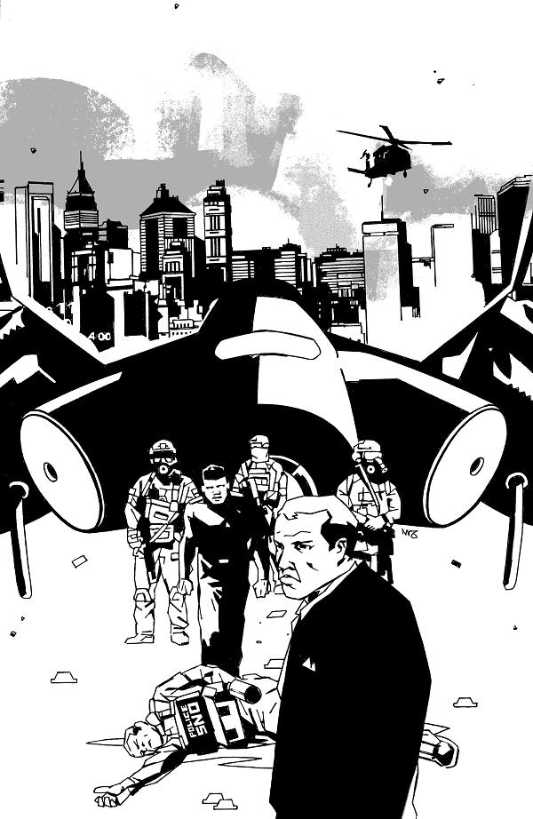 No One Escapes The Dialectic A Main (Dressed, Fuso) #1 variant cover by Antonio Fuso