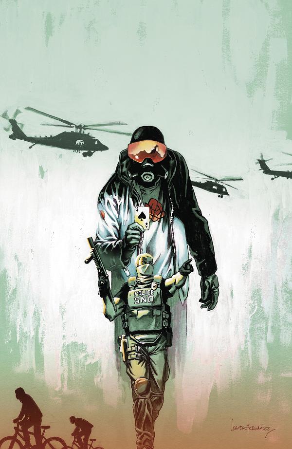 No One Escapes The Dialectic A Main (Dressed, Fuso) #1 variant cover by Leandro Fernandez