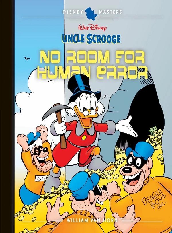 Walt Disneys Uncle Scrooge HC Vol 28 No Room For Human Error Disney Masters cover by William Van Horn