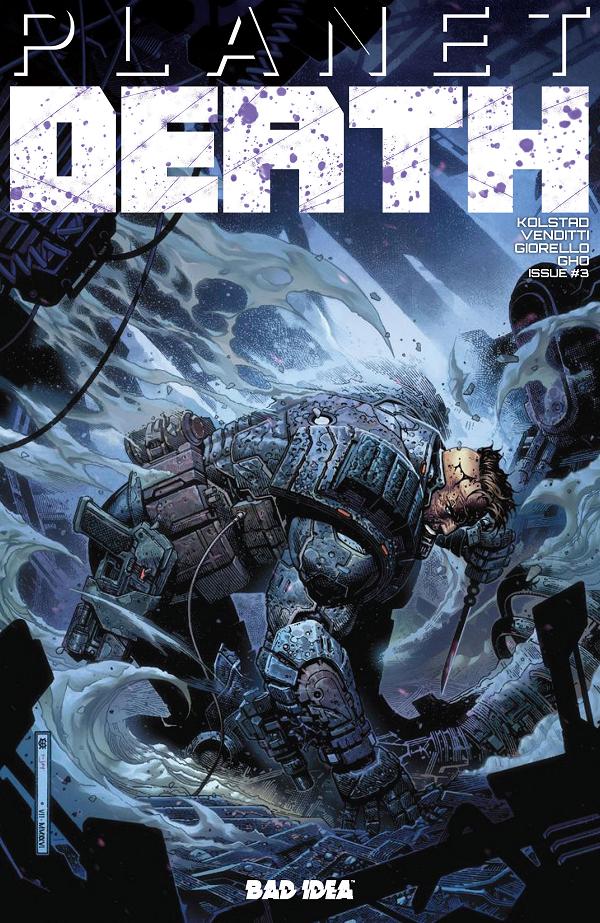 Planet Death #3 variant cover by Jim Cheung