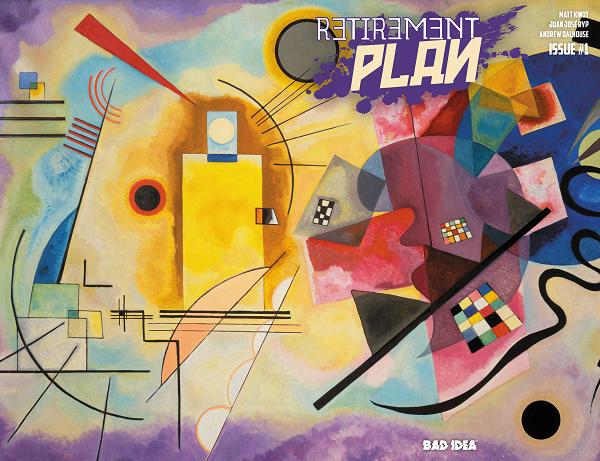 Retirement Plan #1 variant cover by Wassily Kandinsky