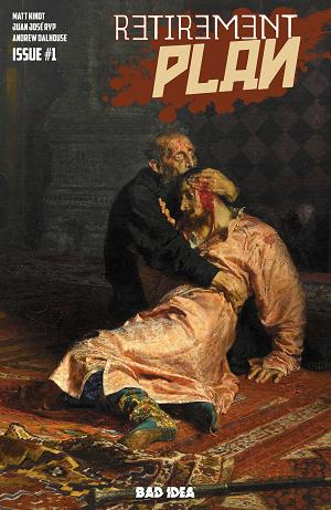 Retirement Plan #1 CVR C (ONE SHOT) CVR C ILYA REPIN OLD MASTERS cover