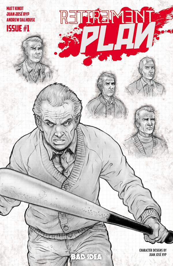 Retirement Plan #1 variant cover by Juan Jose Ryp