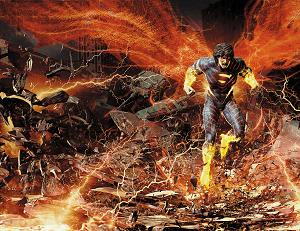 Absolute Superman #25 CVR G CVR G BJORN BARENDS DC SHOWCASE WRAPAROUND FOIL cover