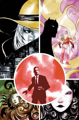 Batman #15 CVR C CVR C DUSTIN NGUYEN CARD STOCK cover