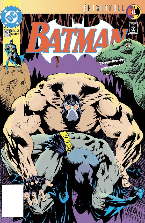 Batman #497 cover by Kelley Jones