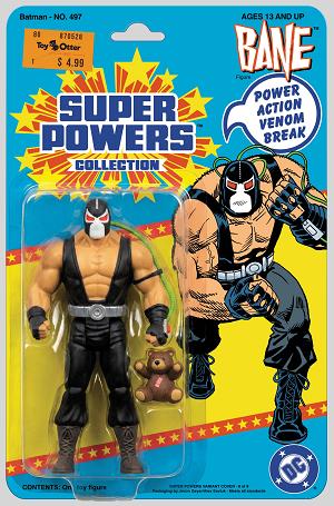 Batman #497 CVR D FACSIMILE EDITION CVR D JASON GEYER & ALEX SAVIUK BANE SUPER POWERS CARD STOCK cover