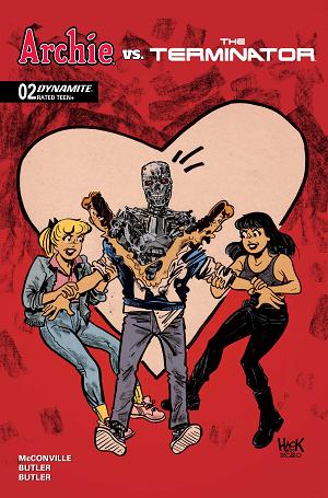 Archie Vs The Terminator #2 CVR C CVR C ROBERT HACK cover
