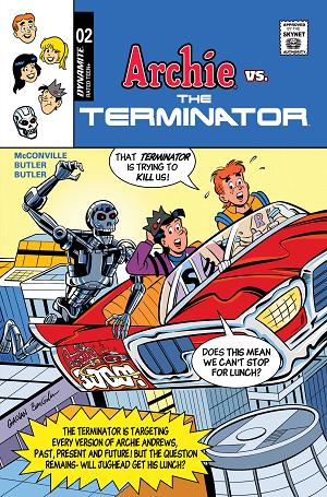Archie Vs The Terminator #2 CVR D CVR D BILL GALVAN cover