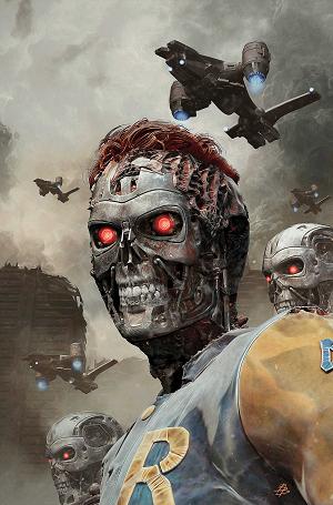 Archie Vs The Terminator #2 CVR H CVR H INC 1:10 BJORN BARENDS VIRGIN cover