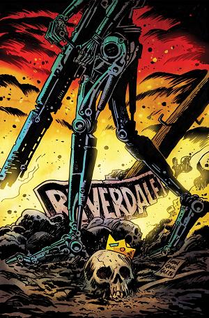 Archie Vs The Terminator #2 CVR J CVR J INC 1:20 FRANCESCO FRANCAVILLA VIRGIN cover