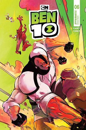 Ben 10 #6 CVR D CVR D SEBASTIAN PIRIZ cover