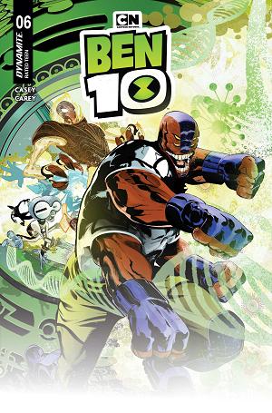 Ben 10 #6 CVR O CVR O INC 1:50 DUNCAN ROULEAU SIGNED BY DUNCAN ROULEAU cover