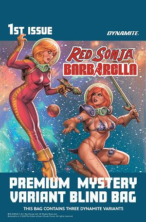 Red Sonja Barbarella #1 CVR K CVR K PREMIUM MYSTERY BLIND BAG cover