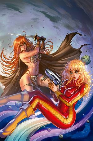 Red Sonja Barbarella #1 CVR Q CVR Q INC 1:20 COLLETTE TURNER VIRGIN cover