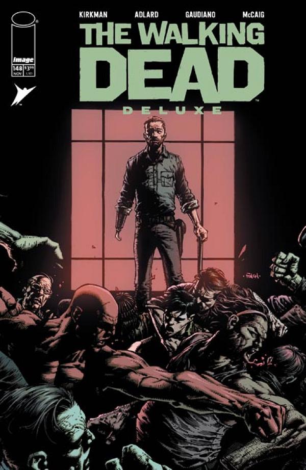 Walking Dead Deluxe #148 cover by David Finch
