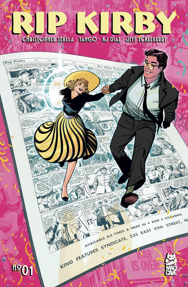 Rip Kirby #1 variant cover by Veronica Fish