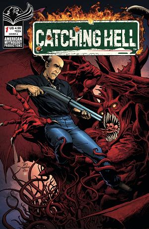 Catching Hell Feat Reggie Bannister #1 ROY ALLAN MARTINEZ SIGNED BY SA CHECK & JAMES KUHORIC cover